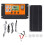 600W Solar Panel Kit with 100A 18V Charge Controller Solar Charging for Outdoor RV Camping Boat Trailer System 1