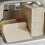 Large Capacity Folding Storage Box with Pulley - Stackable Plastic Organizer with Lid, Portable Container for Home 5