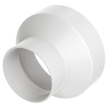8 to 6 Inch Duct Reducer, Duct Adapter 8 to 6 PVC Reducer, Duct Increaser/Reducer for Grow Tent HVAC Ventilation System