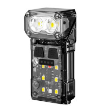 Linterna De InduccióN Giratoria De Luz Fuerte Multifuncional, Recargable, Para Exteriores, De Alto Brillo