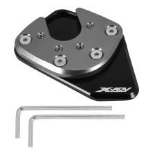 Motorcycle Side Stand Pad Kickstand Enlarger for XADV X-ADV 750 2017-2019 Titanium