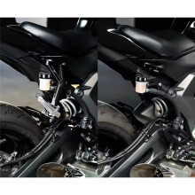 Crochet de Course pour Pédale de Moto pour YZF R7 R1 R1M 2021-2024 Plaque D'Obturation de Repose-Pieds pour Passager Arrière