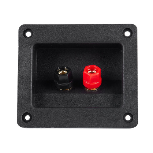 90x78mm Square Binding Post Type Speaker Box Terminal Cup Wire Connector Board 1