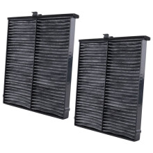 2Pcs Car Cabin Air Filter Air Conditioner Grid for 3 (2014-2018) 6 (2014-2020) CX-5 (2013-2020) KD45-61-J6X