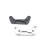 Scooter Rear Disc Brake Caliper Relocation Bracket for  GTS300 GTV300(Black) 4