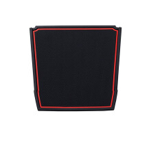 Dashboard Mats for - Crosstrek/Impreza 2018-2022 Forester 2019-2022 Accessories Center Console Liner Mats (Red)