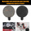 Pastilhas de Freio, 4 Pares de Pastilha de Rotor de Disco de Freio Semi-MetáLico para Scooter EléTrico de 10 Polegadas 2