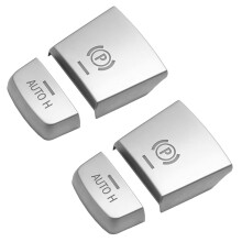2X ABS Chrome Electronic Hand Brake P Button Decoration Cover for F10 F07 F01 X3 F25 X4 F26 F11 F06 X5 F15 X6 F16