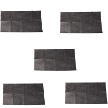 5X Altoparlante Panno per Auto Subwoofer Box Fibra di Poliestere Fonoassorbente Abbigliamento da Tavola Coperta Antisismica Feltro Grigio