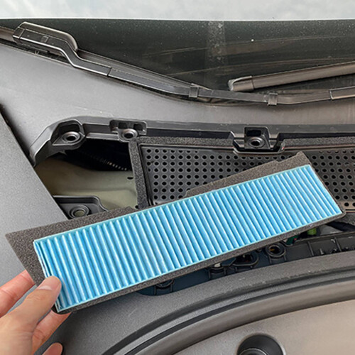 2X Car Air Conditioning Inlet Filter Replacement for  Model 3 2021 Air Filter Accessories External 2