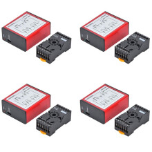 4X Rilevatore di Veicoli 110B AC220V Rilevatore di Loop di Veicoli Induttivo A Canale Singolo Per Controllo Accessi Parcheggio Auto Parking