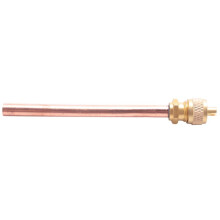 40 Vanne 1/4 Pouce Sae x 1/4 Pouce de Diamètre Extérieur x Tige de 4 Pouces Noyau Ac Réfrigération