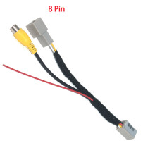 2X Auto Rückfahrkamera Cinch Video Rückfahrkamera Konvertierungskabel Adapter für Outlander ASX GF GG ZJ