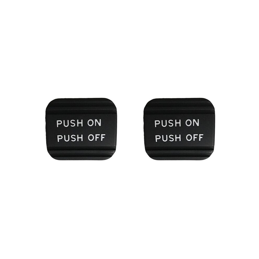 2X 465313Ta0a Car Rubber Parking Brake Pedal Pad For Quest Maxima Altima Titan Rogue Pathfinder Leaf Black 6032615930643