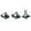 18x for  Ranger PK 2009-2011 Heater Control Knobs UB9B61195 3