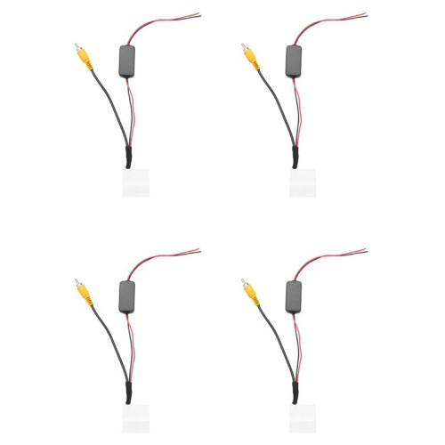 4X 24 Pin Car Camera Adapter Connector Wire Reversing Camera to GPS  Unit Cable for  Kluger RAV4