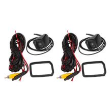 2X for Hilux AN120 AN130 2010-2018 Car Rear View Camera Backup Camera Reverse Parking Camera Tailgate Camera A