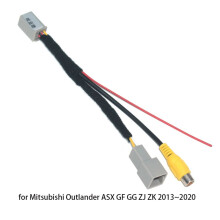 20X Car Rear View Camera RCA Video Reverse Camera Convert Cable Adapter for Outlander ASX GF GG ZJ