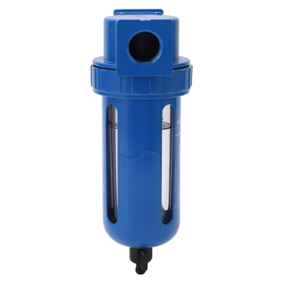 Compressed Air Filter Manual Drain Zinc Alloy Stainless Steel 1/4In Npt 8481383993813