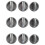 For  Ranger PK 2009-2011 Heater Control Knobs (Set of 9) UB9B61195 1