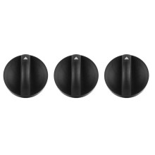 3X Bouton de Commutateur de Commande de Panneau de Climatisation de Voiture Noir pour Hilux Vigo 2004-2011 55905-0K011 559050K011