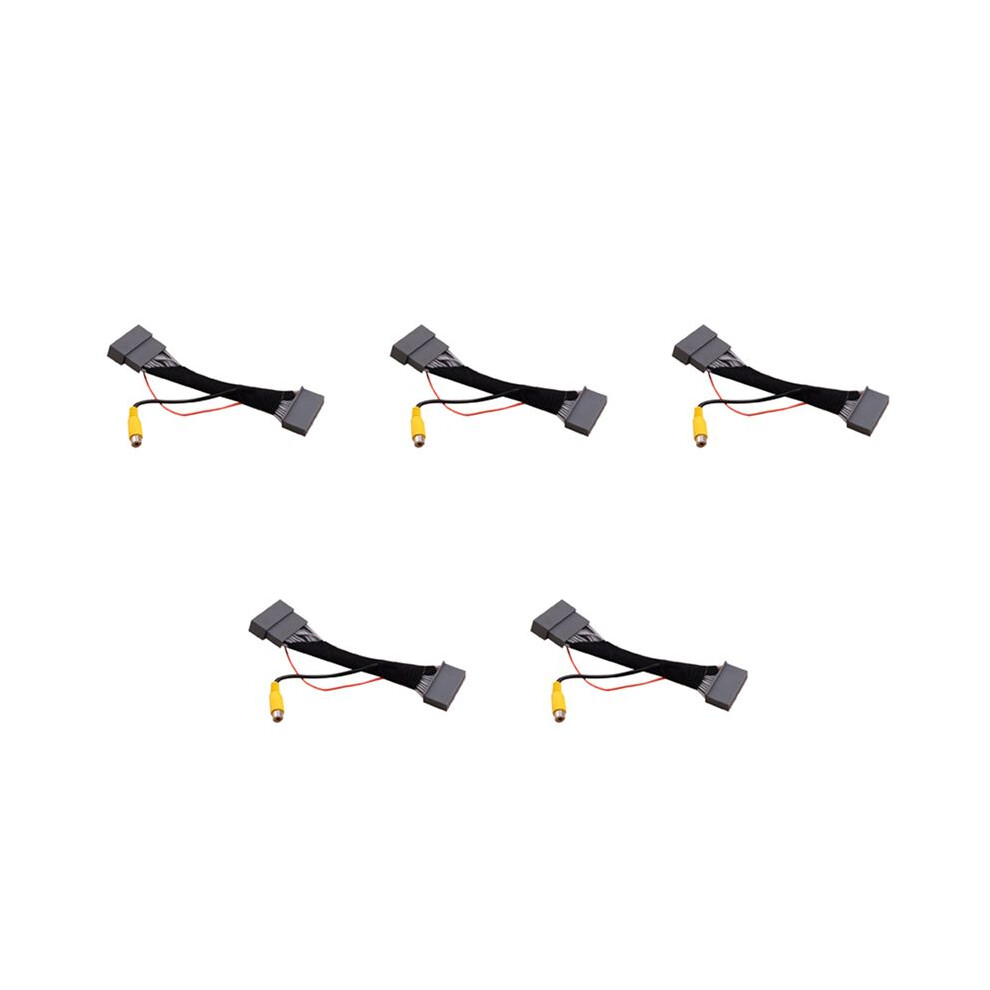5X Car Rear View Camera Adapter Wire Harness Cable Video Connector For Crv Exi 2012-2016 4711371705642