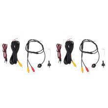 2X 360 Car Rear Front Side View Backup Reversing Camera Waterproof Night Vision