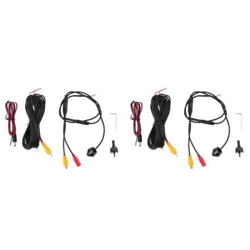 2X 360 Car Rear Front Side View Backup Reversing Camera Waterproof Night Vision