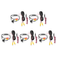 5X Car Rear Camera Backup Rearview Reversing Reverse Camera Butterfly Design Front Side Rear View Camera for Car
