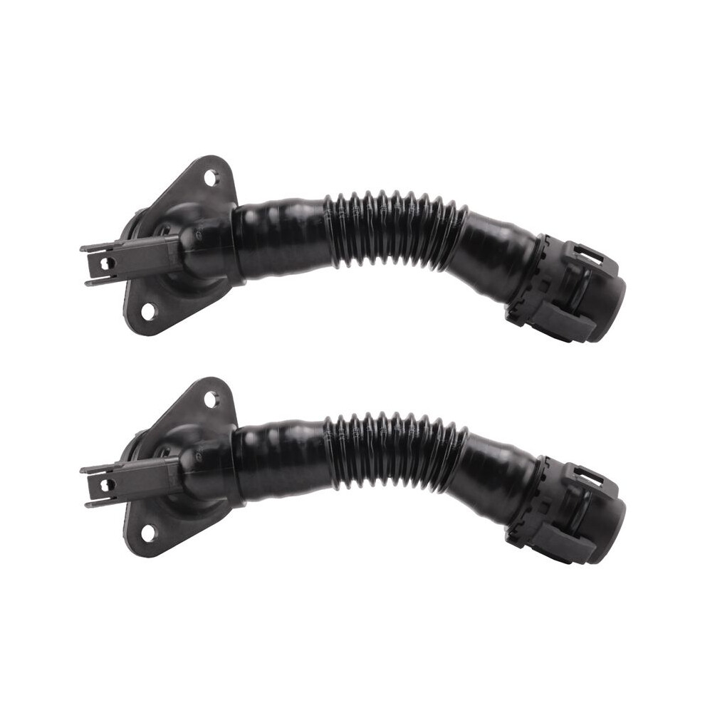 2X 11127584128 Air Exhaust Hose For - X3 F25 X4 F26 X5 E70 X6 E71 F12 F13 Crankcase Ventilation Hose 6033875109169