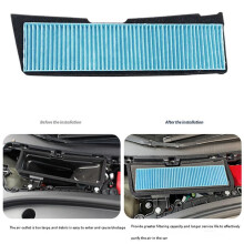 3X Car Air Conditioning Inlet Filter Replacement for Model 3 2021 Air Filter Accessories External