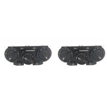 2X Front Center Dash Air Conditioner A/C Heater Climate Control Button Assembly for Tiida Versa C11
