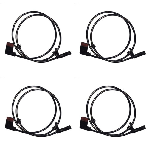 4X 2045400317 ABS SENSOR REAR LEFT RIGHT for  C-CLASS W204 C204 S204 01.2007