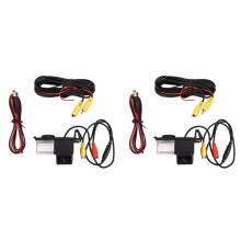 2X Car HD Ccd Rear View Camera Back Reverse Camera for Versa Livina Grand -R 350Z G35 G37