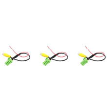 3X Car Rear View Camera RCA Video Reverse Camera Convert Cable Adapter for Vitara Swift Sx4