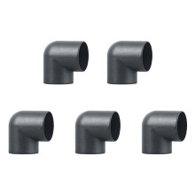 5pcs 75mm Car Air Heater Ducting Pipe Air Vent Outlet L Shape Elbow Bend Pipe Exhaust Connector for Webasto Eberspaecher