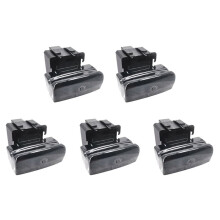 5X Frein de Stationnement de Commutateur de Frein à Main ÉLectronique de Voiture pour 3008 470702 470703 470706 Noir Brillant