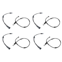 8x Front + Rear Brake Pad Wear Sensor for -  F54 F55 F56 Cooper 34356865611 + 34356865612