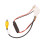 8X 4 Pin Car Reverse Camera Retention Wiring Harness Cable Plug Adapter Connector Fit for 3
