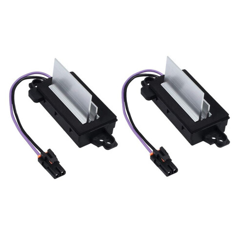 2X Upgraded Design Heating and Air Conditioning Blower Motor Resistor Ac Blower Control Module for   Chevy