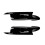 Voor  3 Serie E90 E91 E92 E93 M3 2006-2013 Voorbumper Lip Hoek Diffuser Splitter Spoiler Protector Glanzend Zwart 3