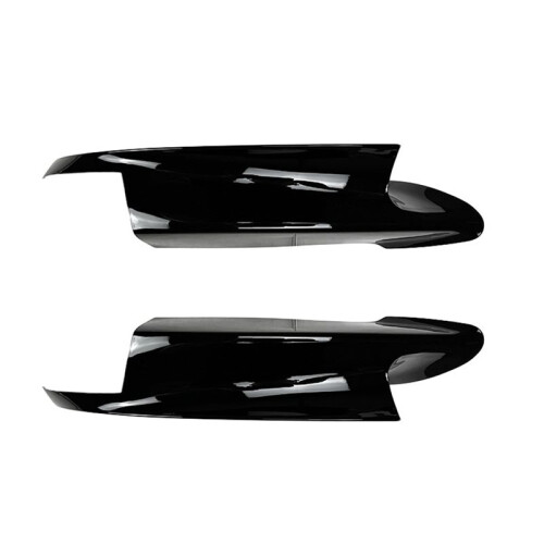 Voor  3 Serie E90 E91 E92 E93 M3 2006-2013 Voorbumper Lip Hoek Diffuser Splitter Spoiler Protector Glanzend Zwart 2