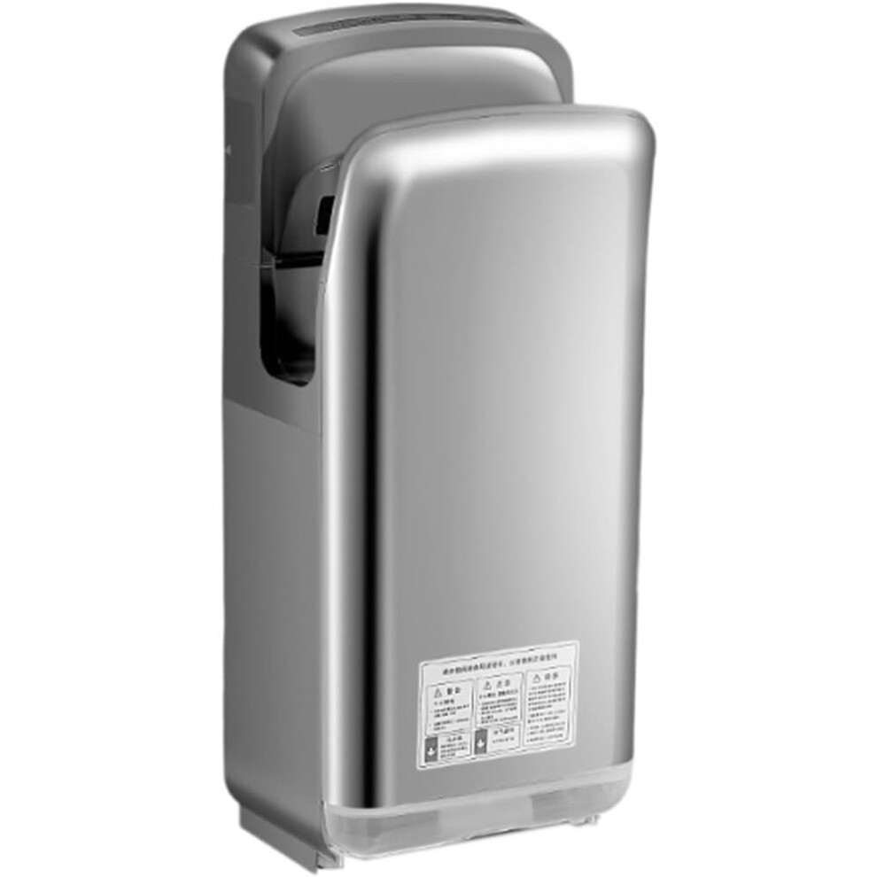 Automatic Commercial Wall Mounted Hand Dryer With Dualsided Turbo Airflow And Hot Cold Air Modes 9174973242369
