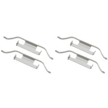 For- E30 E32 E34 E36 Z3 E46 ATE Set of 2 Rear Brake Pads Retaining Clips