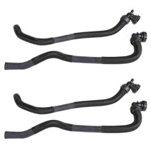 4x Car Radiator Hose 6466K6 6466VJ for  207/301/1007/2008  C-Elysee/C2/C3 Heater Hose Heater Radiator Pipe