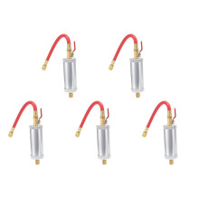 5X Dye Injector Air Conditioning Oil Injection R12 R134A R22 Dye Injection 2 Ounce Pure Liquid Coolant Filler Tube Red