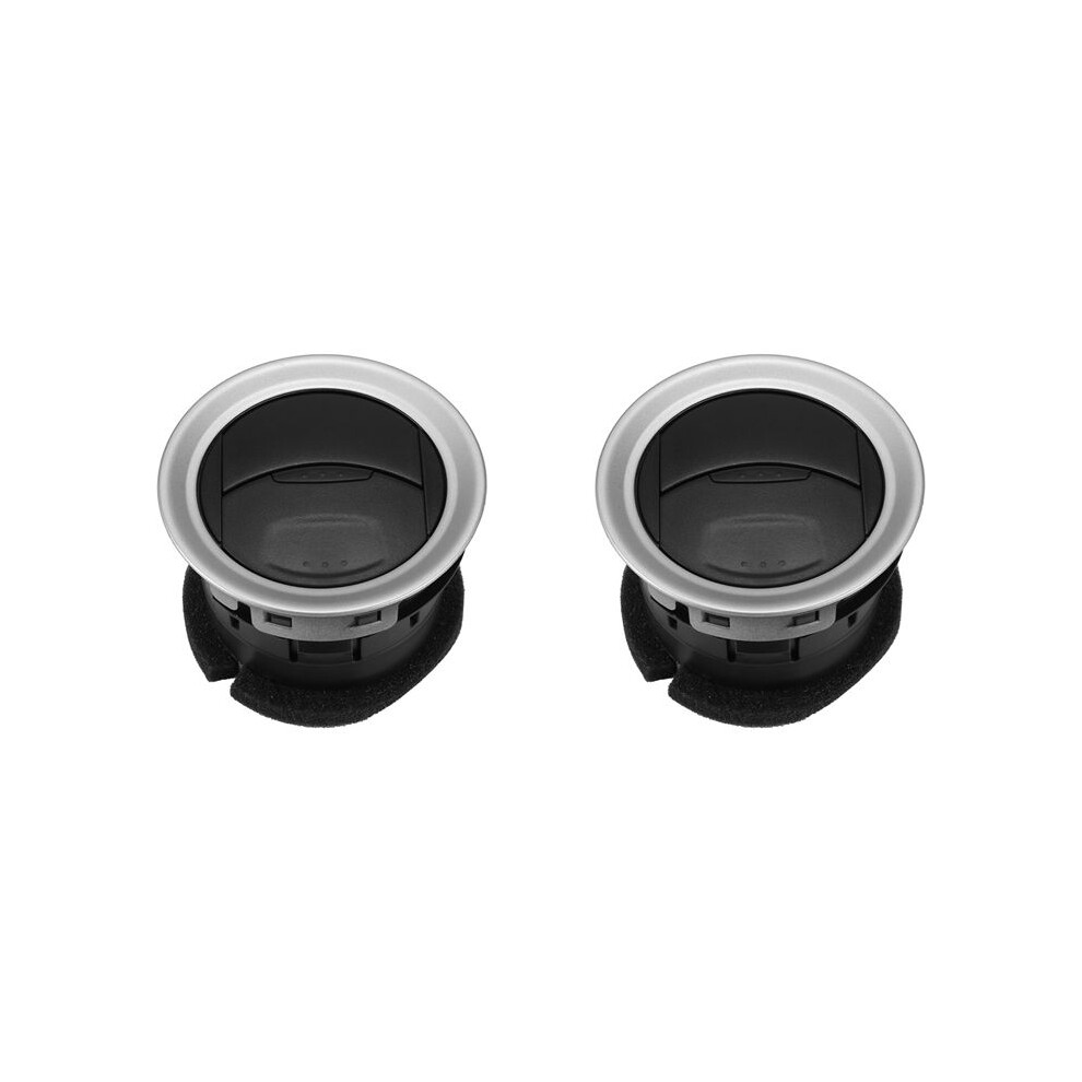 2X Car Dashboard Air Conditioning Vents 8A6haq18b09 For Fiesta 2006-2016 A/C Air Vent Outlet 6033805444544