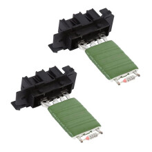 2X Autoverwarmingsmotorventilatorweerstand voor  voor  Corsa D Mk3 13248240 Verwarmingsventilatorventilatorweerstand