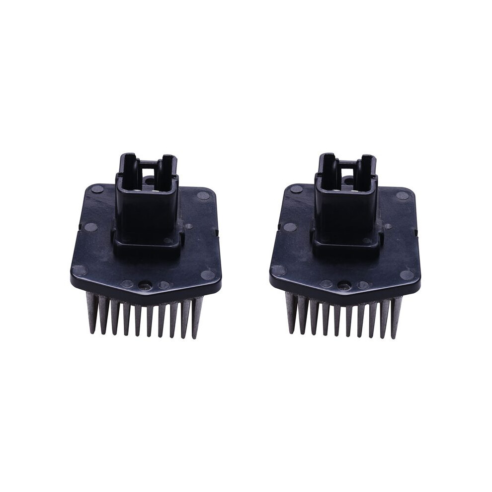 2X Hvac Heater Blower Motor Resistor 7802A006 Ru-691 For Lancer Outlander Rvr 2007-2013 Black/Silver 4713449890915