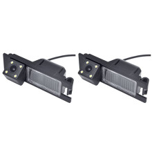 2X Car HD 4LED Rear View Backup Camera Reverse Camera for Astra H J Corsa Meriva Zafira Insignia Regal